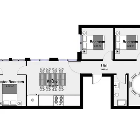 4 Bedroom In The Latin Quarter Apartament *